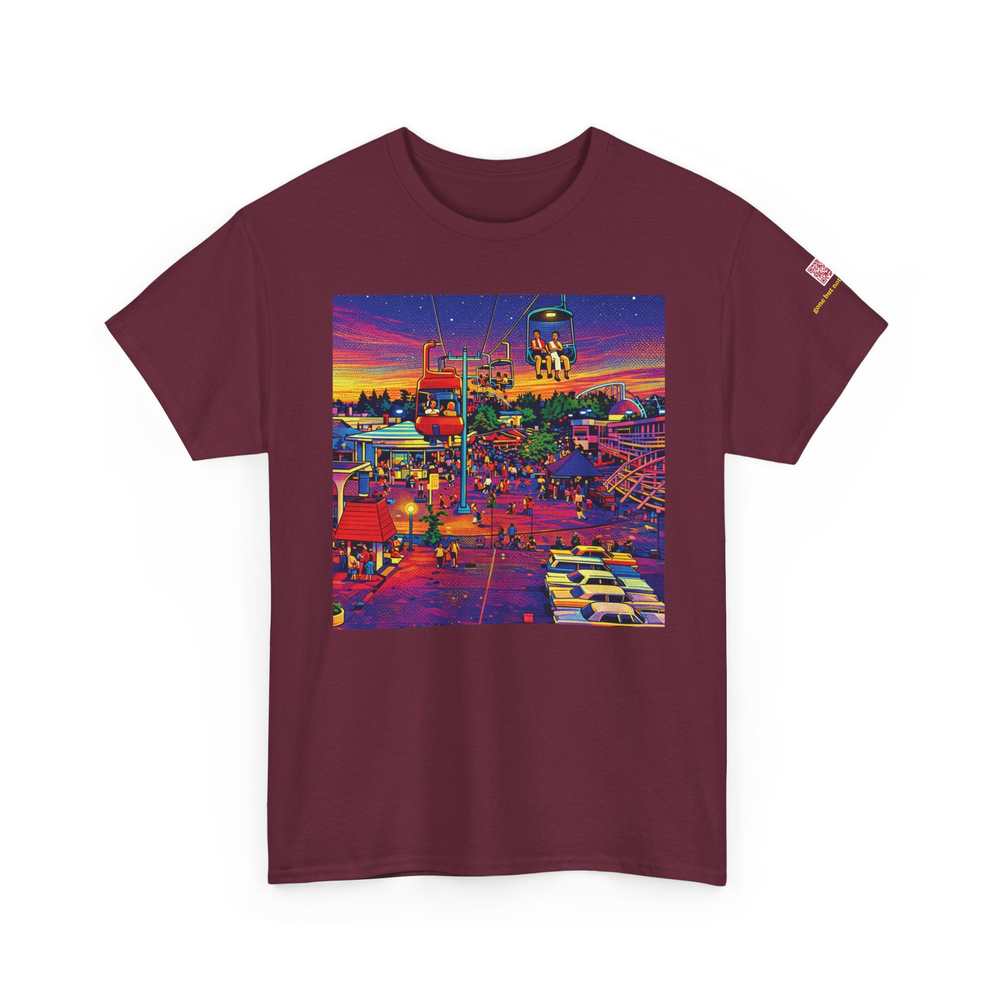 Elitchs neon pop art - vintage Denver gear