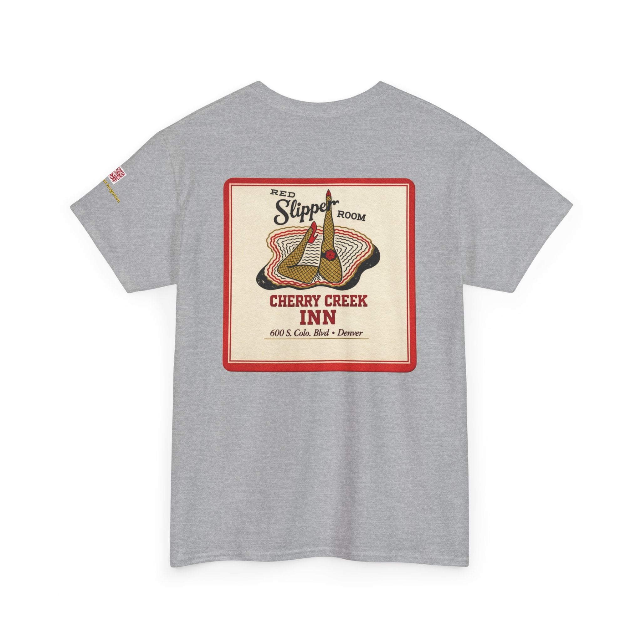 CHERRY CREEK INN - RED SLIPPER - vintage Denver gear
