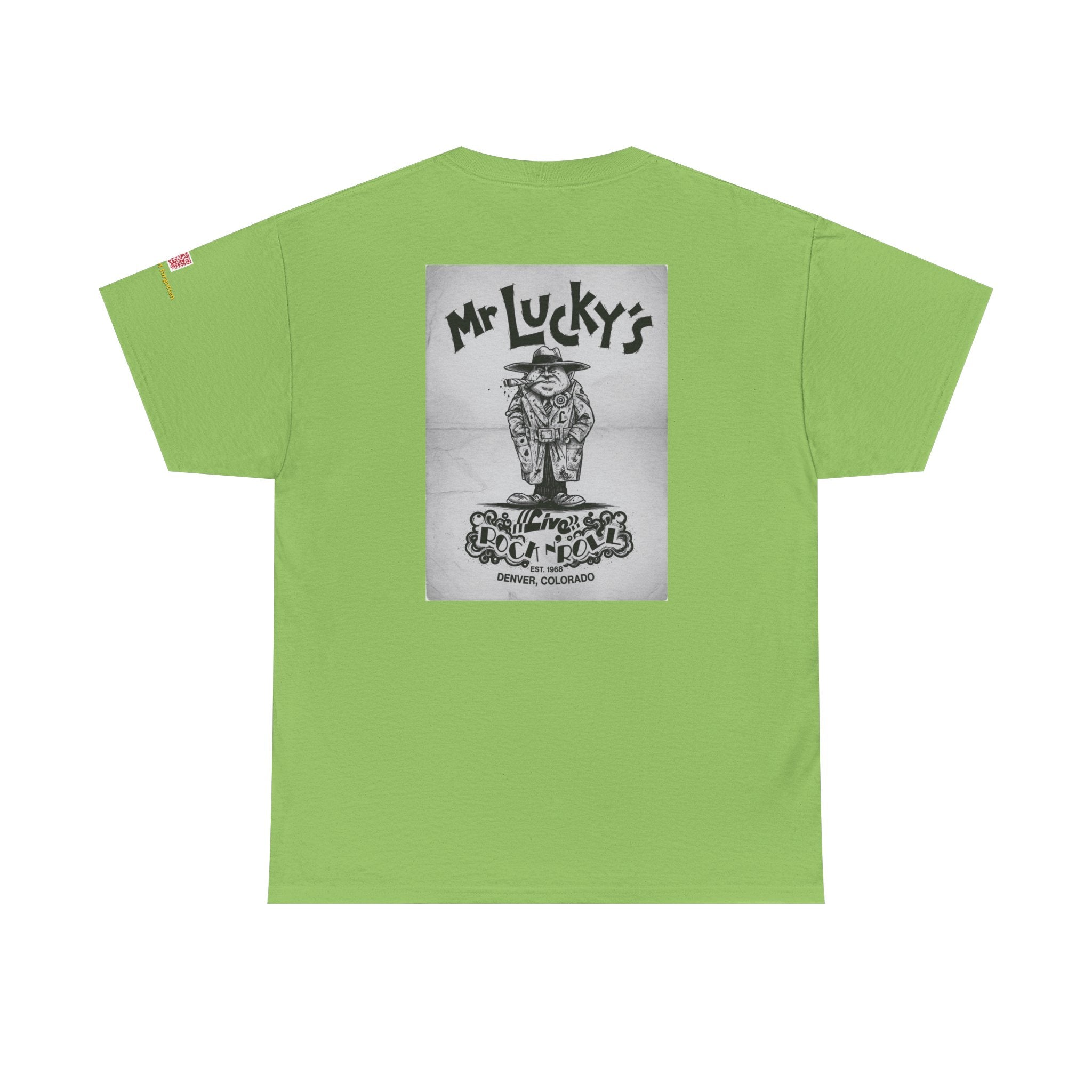 MR LUCKY'S B/W flyer - vintage Metro Denver gear