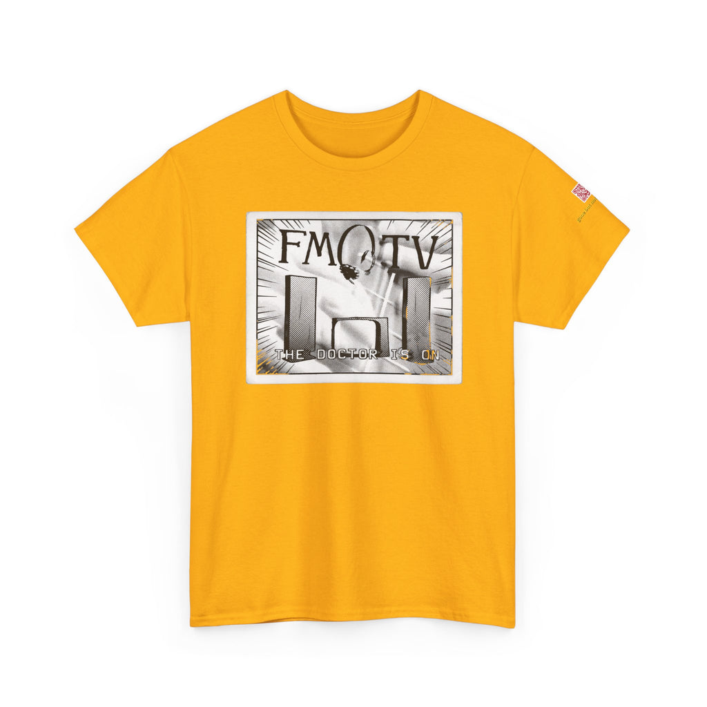 FM/TV (B/W comic style) - vintage Denver gear