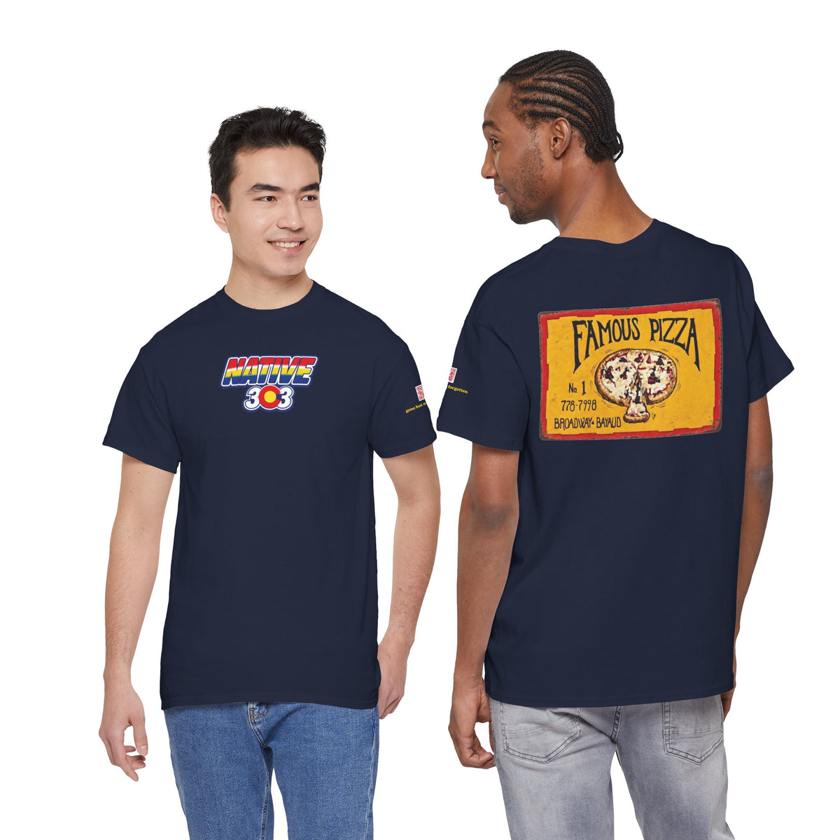 FAMOUS PIZZA - vintage Denver gear