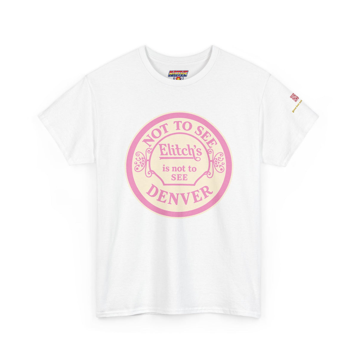 Elitch Gardens PINK - vintage Denver gear