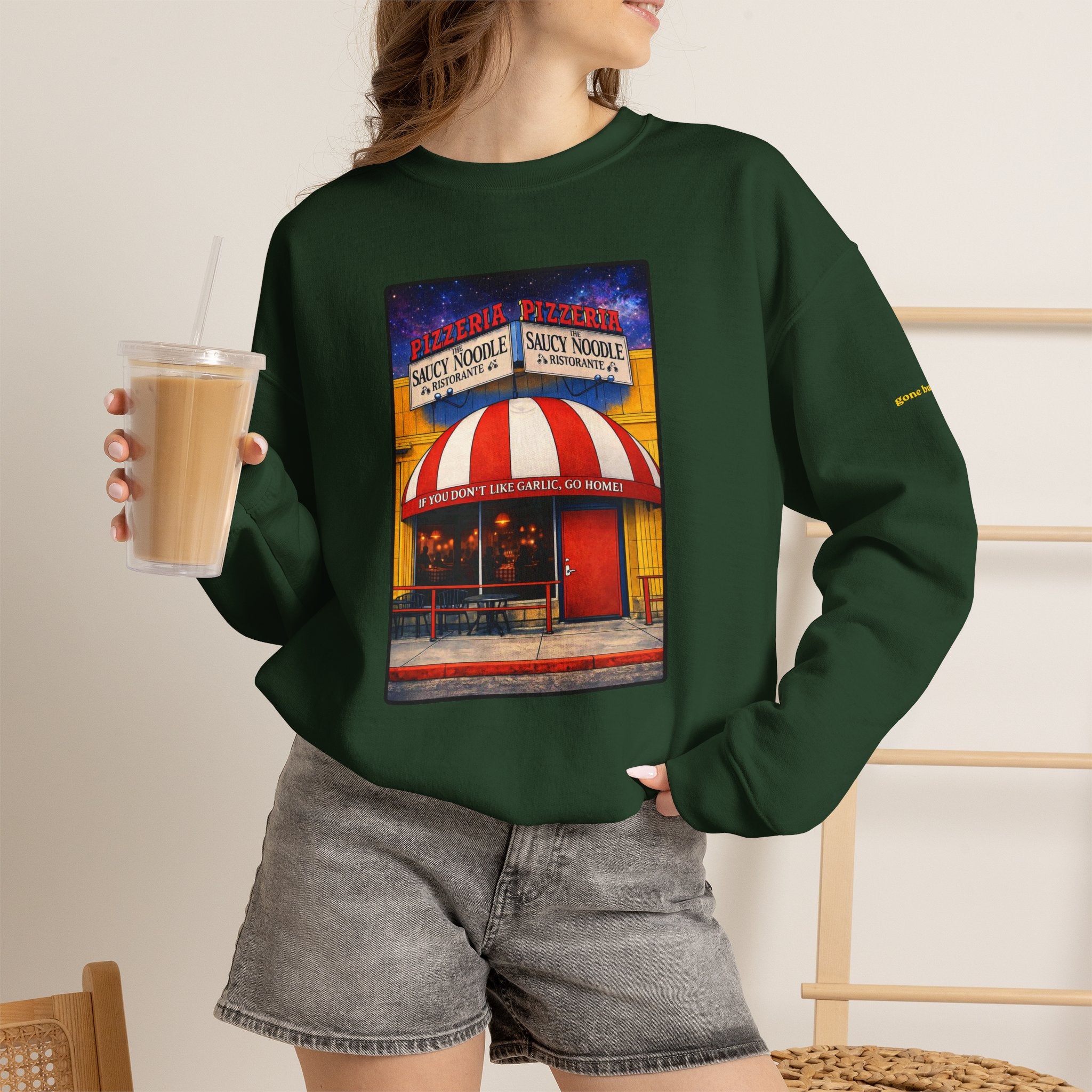 Saucy Noodle Garlic | Native303 Sweatshirt