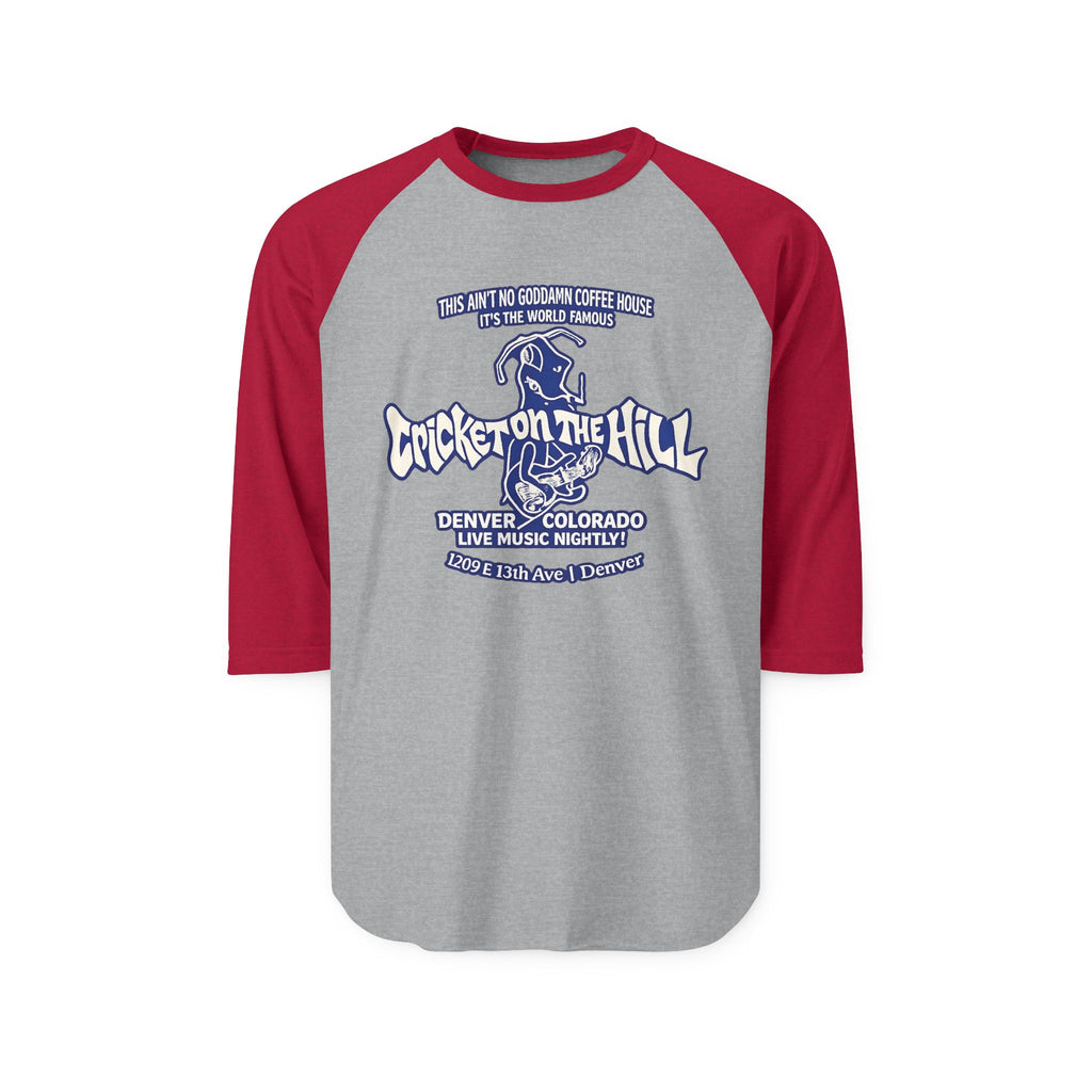 CRICKET ON THE HILL - Baseball Shirt