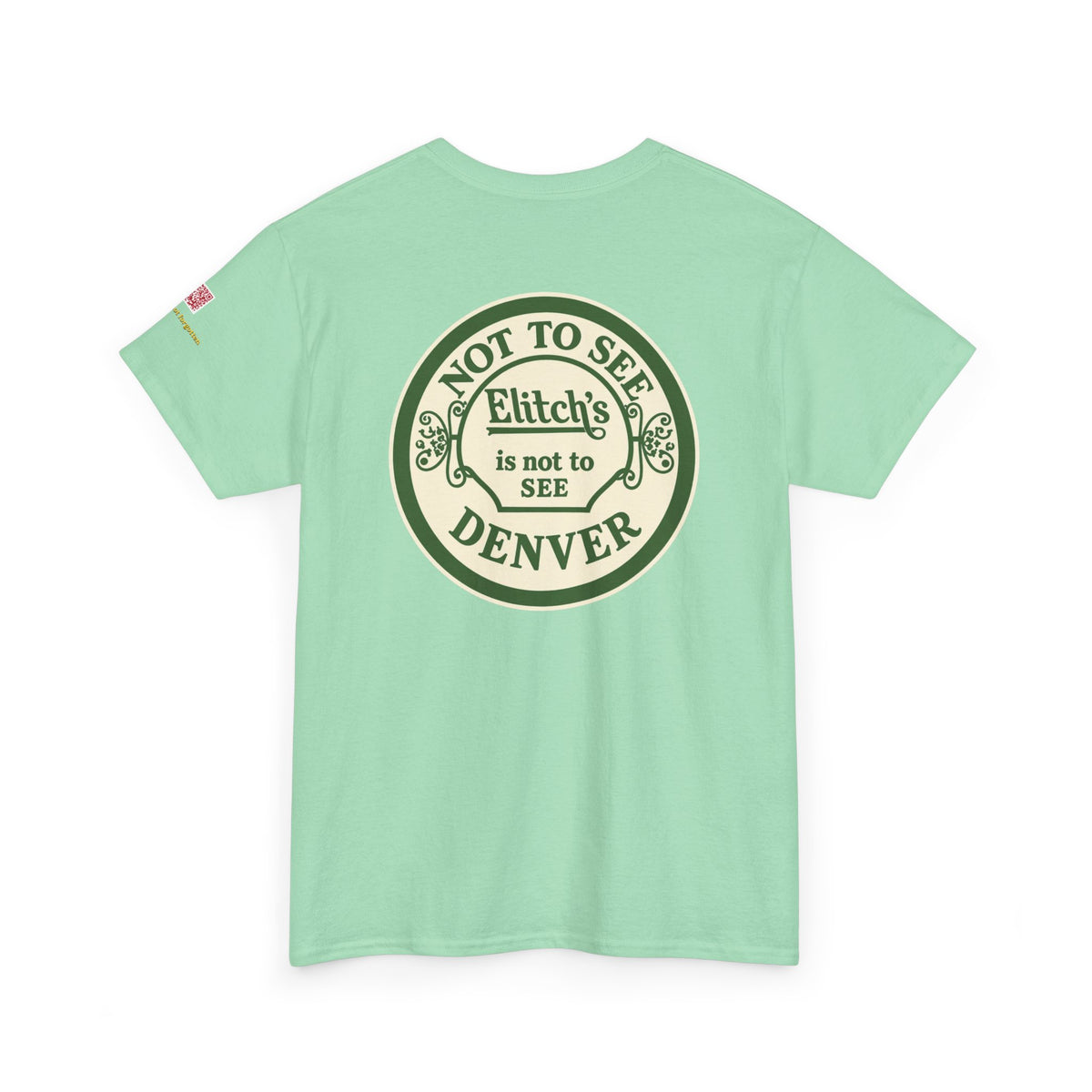 ELITCH GARDENS GREEN - vintage Colorado gear