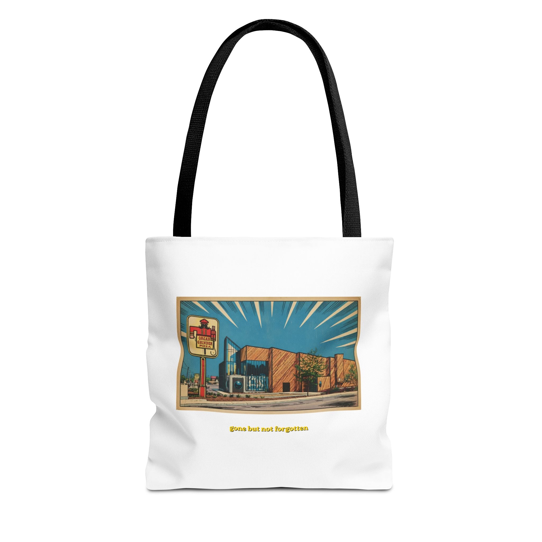 Organ Grinder (comic style) Tote