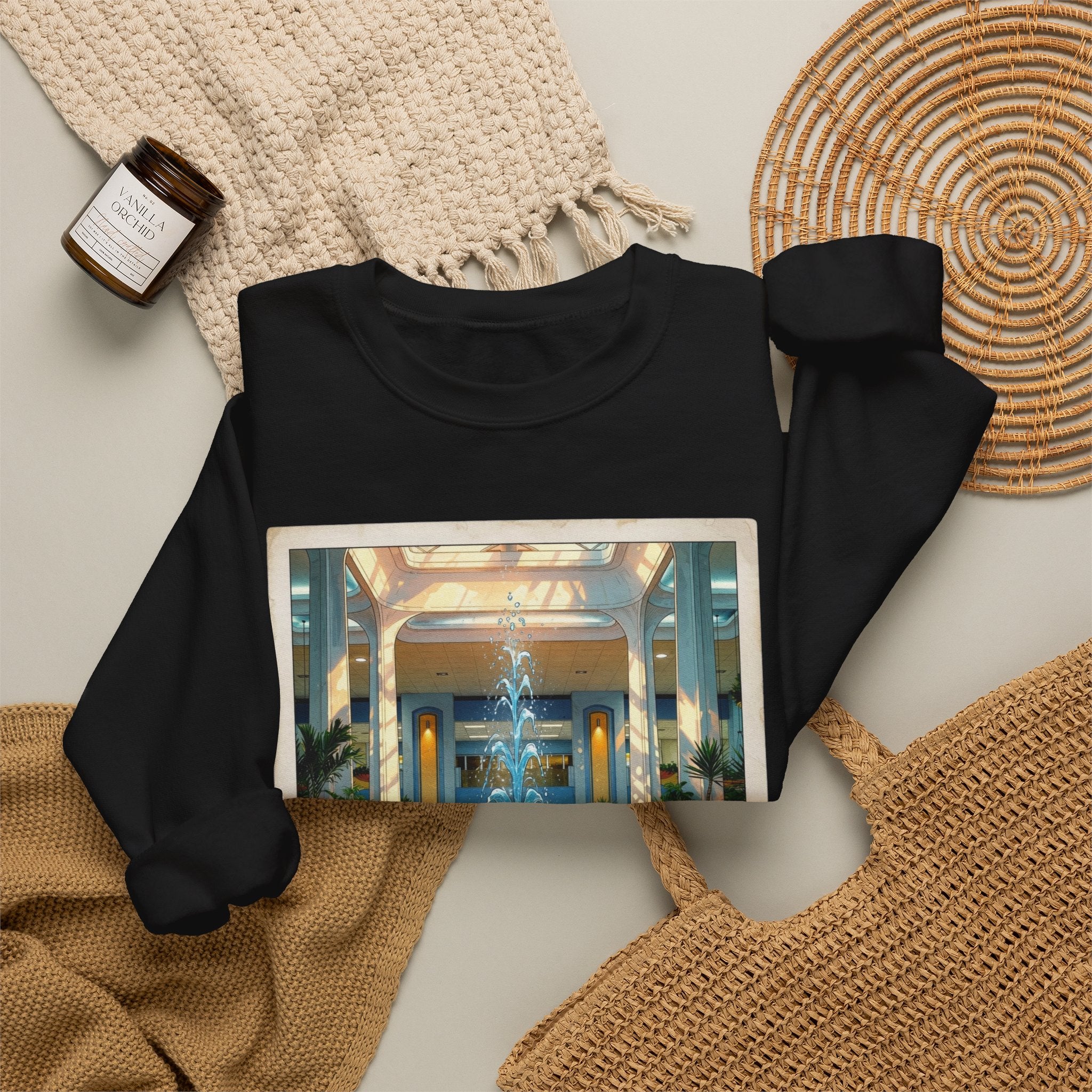Cinderella City Mall Fountain | Native303 Sweatshirt