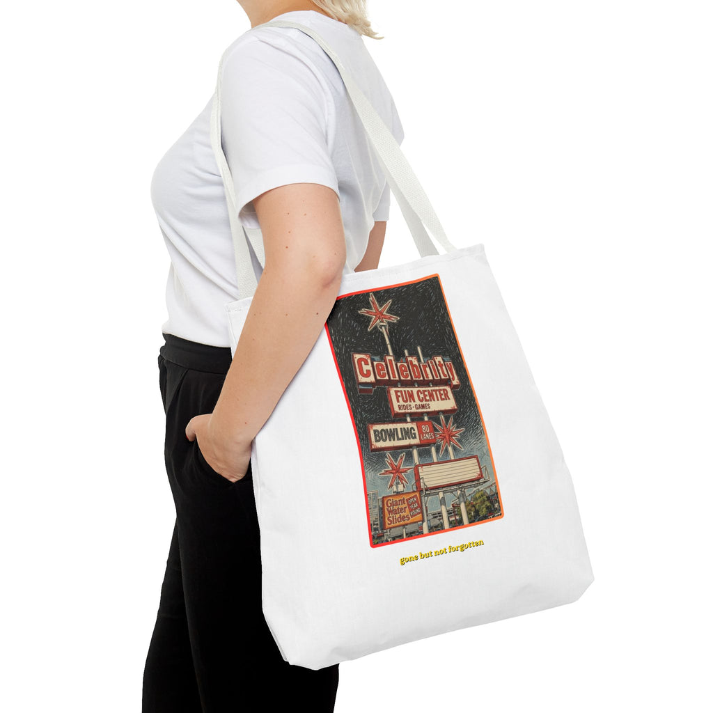 Celebrity Fun Center (pencil drawing) Tote