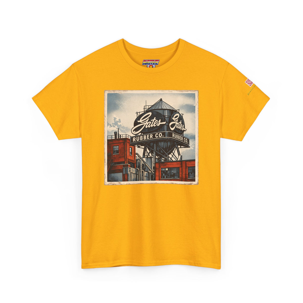 Gates Rubber Company water tower - vintage Denver gear
