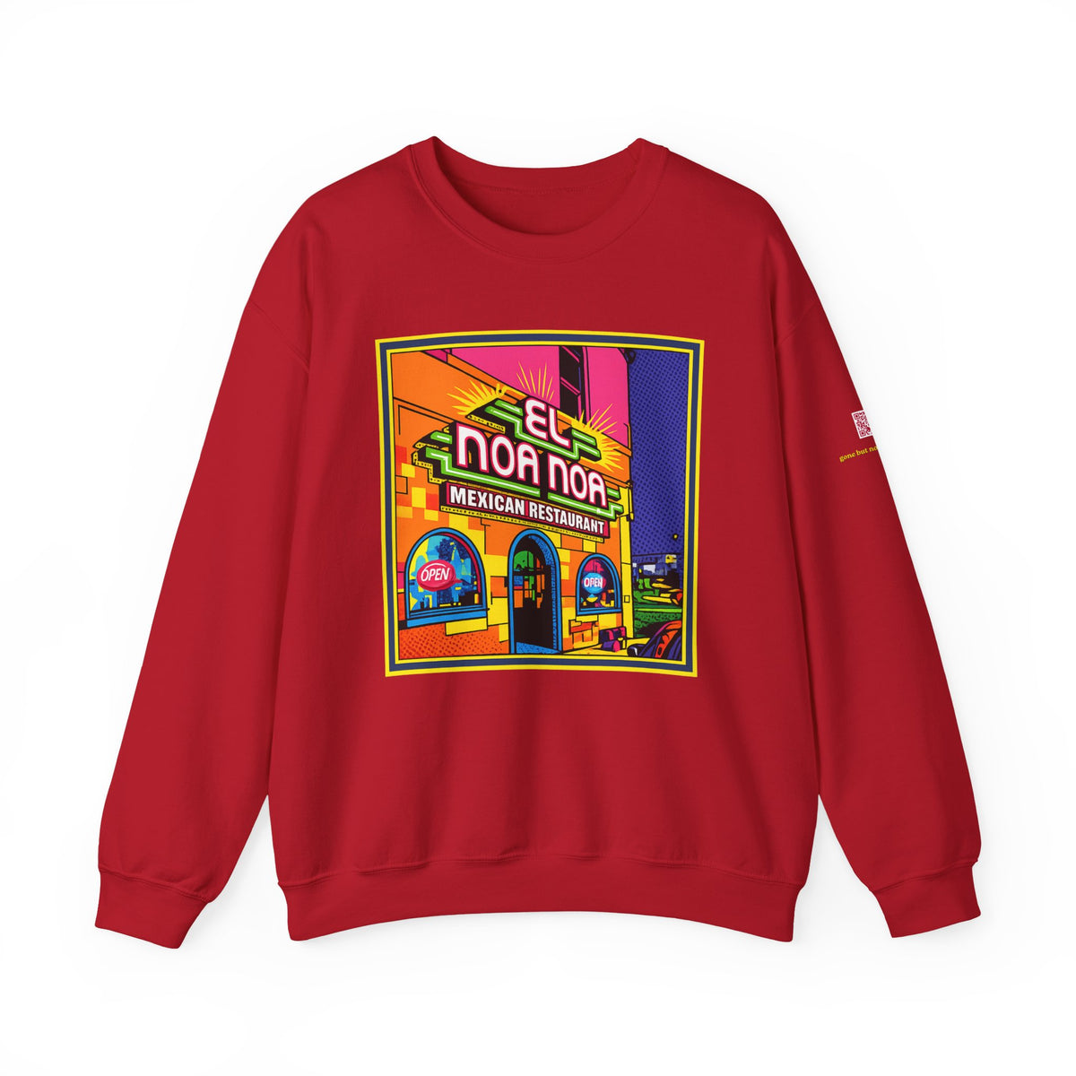 El Noa Noa Mexican restaurant (neon) | Native303 Sweatshirt