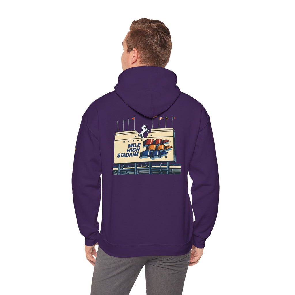 MILE HIGH STADIUM | Unisex Heavy Blend™ Hooded Sweatshirt