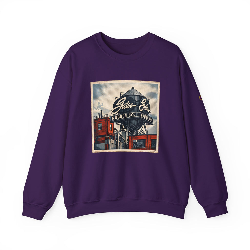 Gate's Rubber Company water tower | Native303 Sweatshirt
