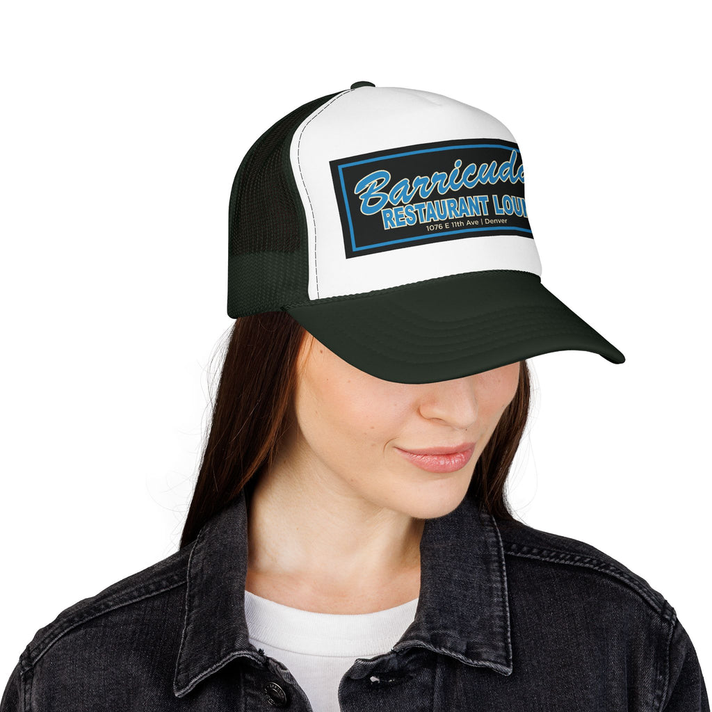 Barricuda's Trucker Hat — Vintage Sailboat Foam Cap