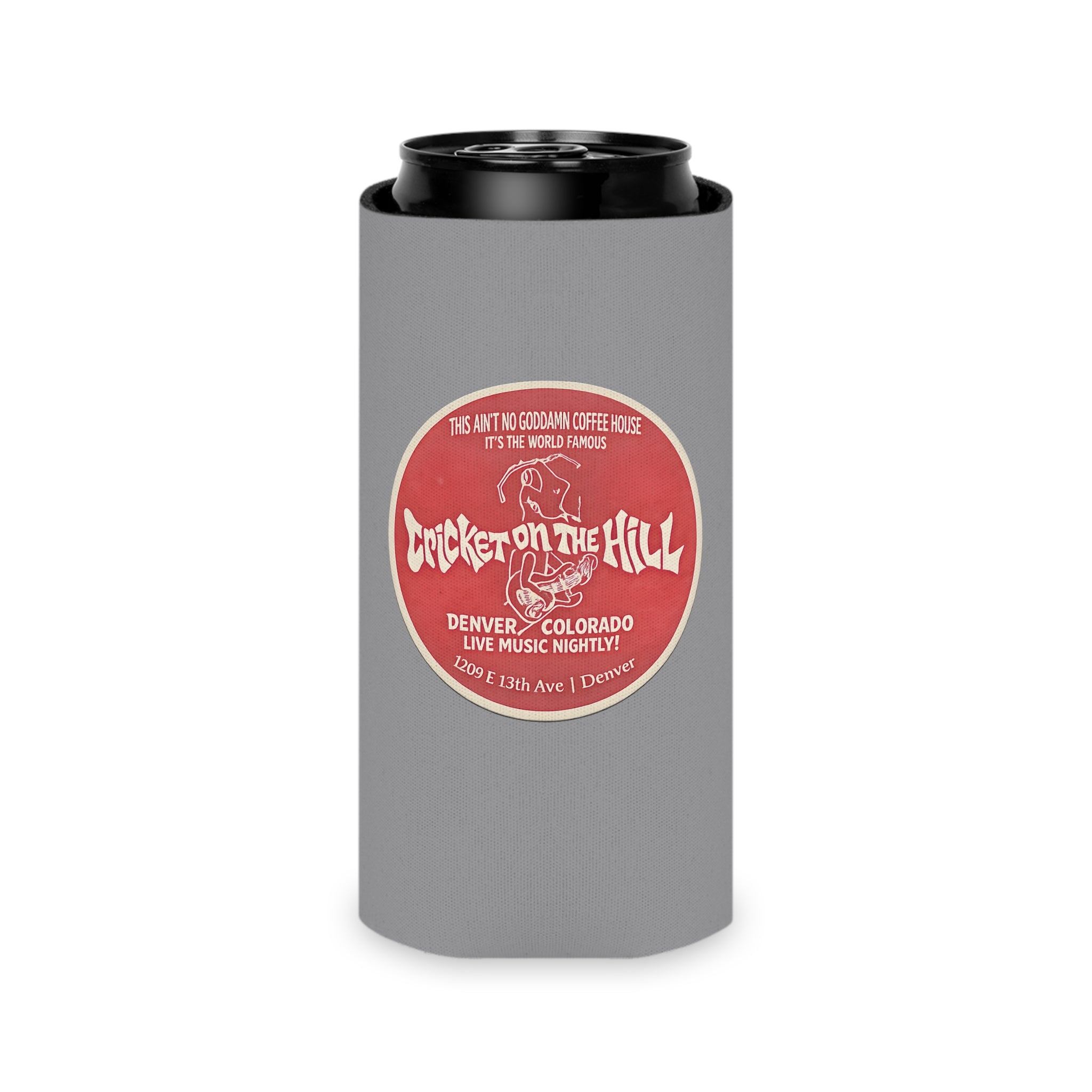 Cricket on the Hill Can Cooler —  Native303 Vintage Denver