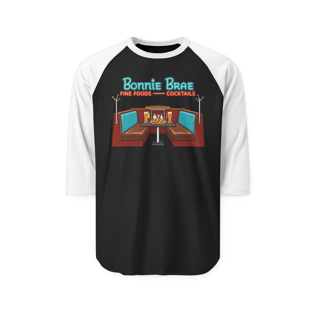 BONNIE BRAE BOOTH| Retro Baseball Tee