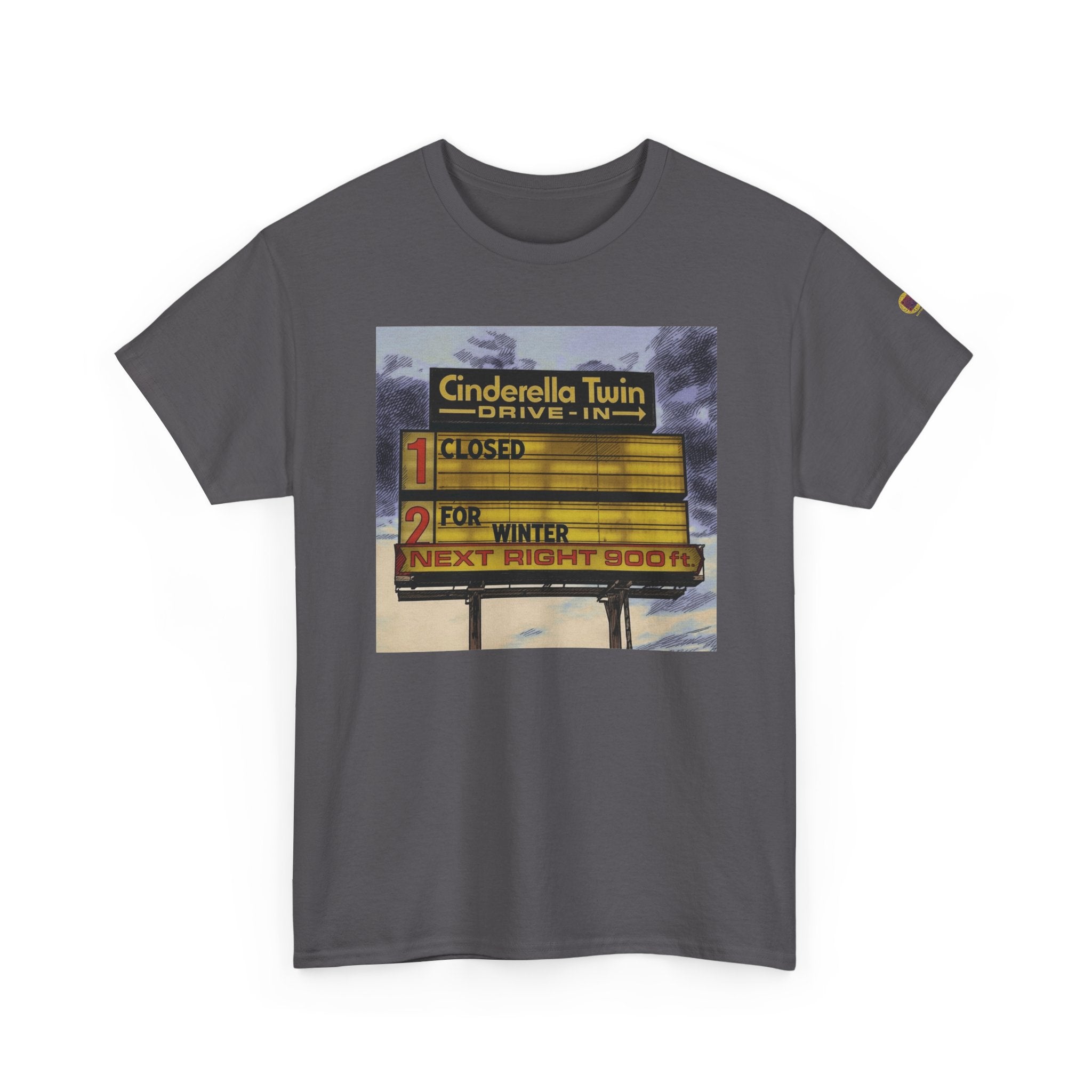 Cinderella Twin Drive In night sky - vintage Denver gear