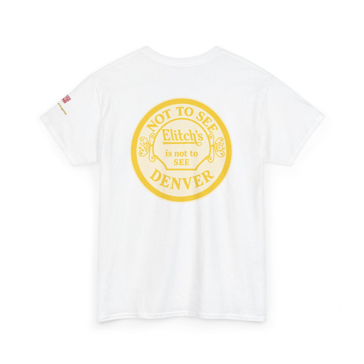 ELITCH GARDENS YELLOW - vintage Colorado gear