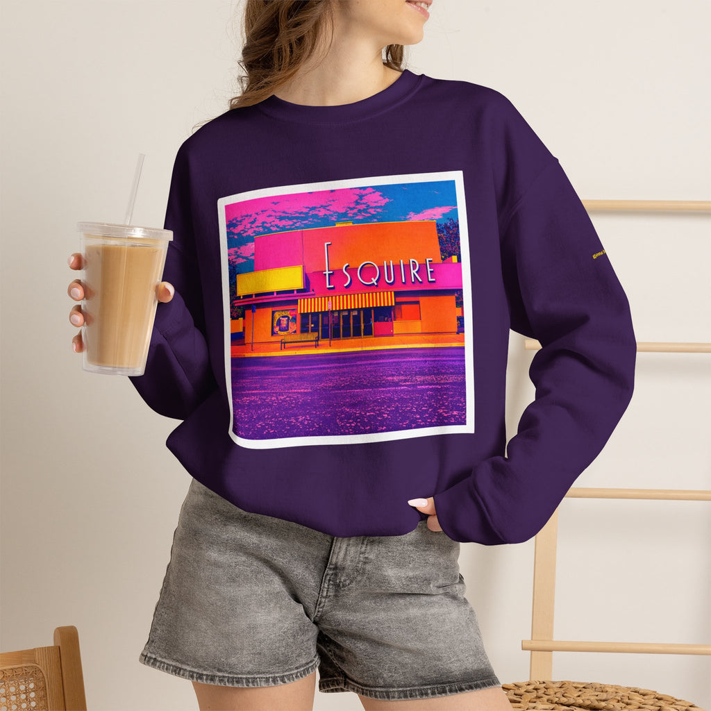 Esquire Theater (pop-art style)| Native303 Sweatshirt
