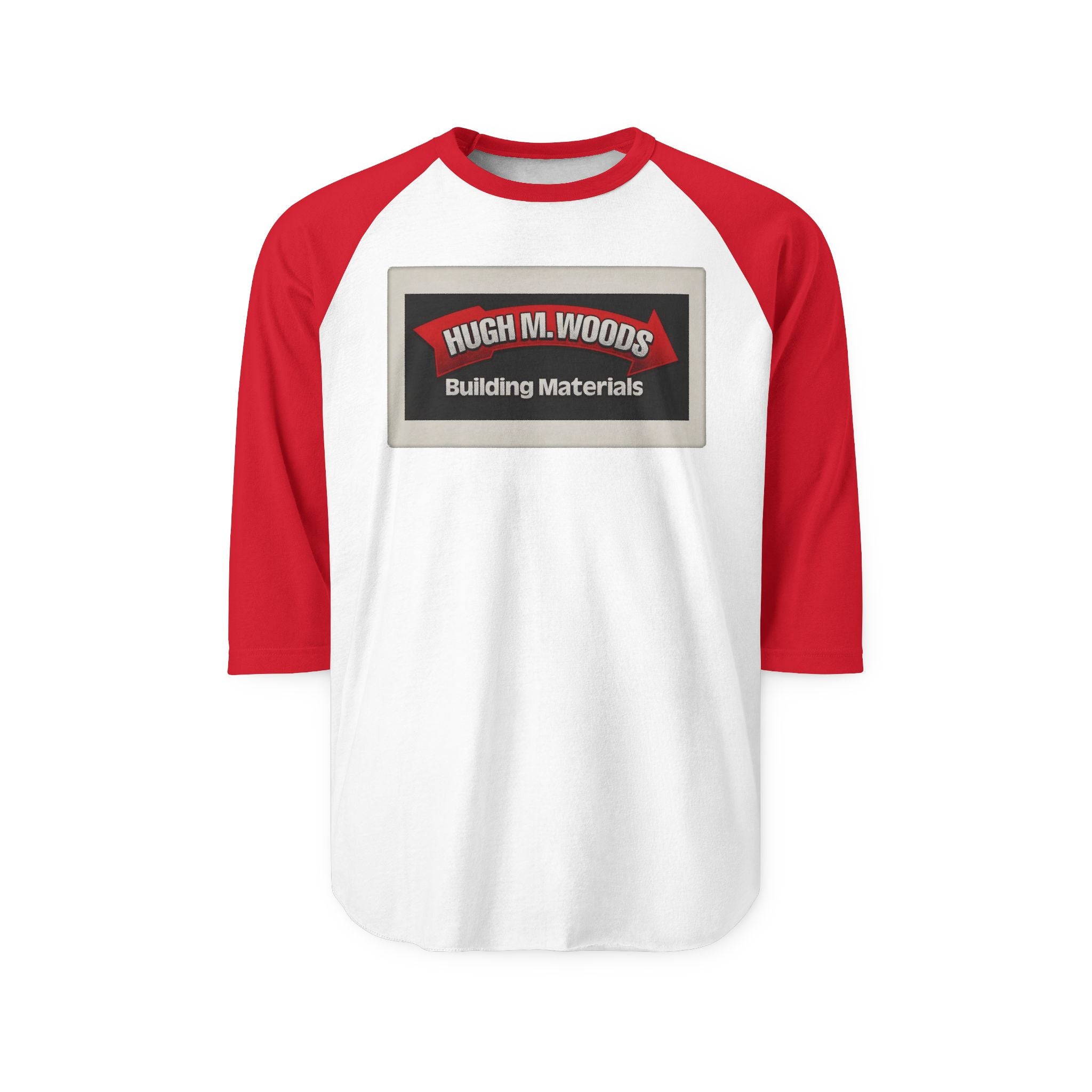 HUGH M WOODS | Retro Baseball Tee