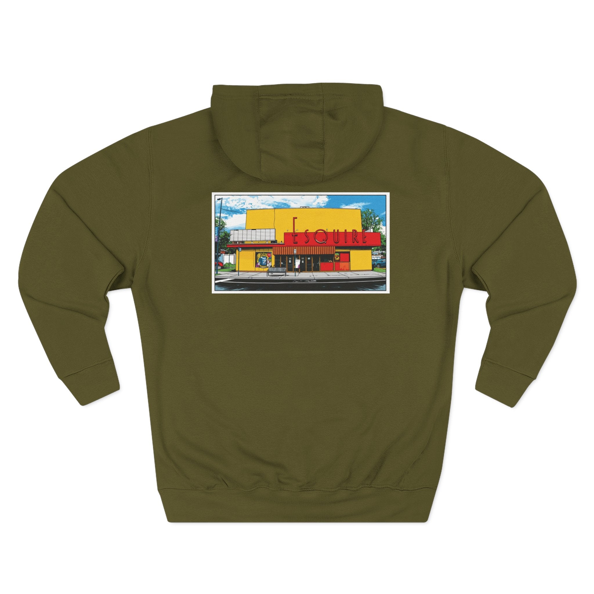 ESQUIRE THEATER pop art Hoodie