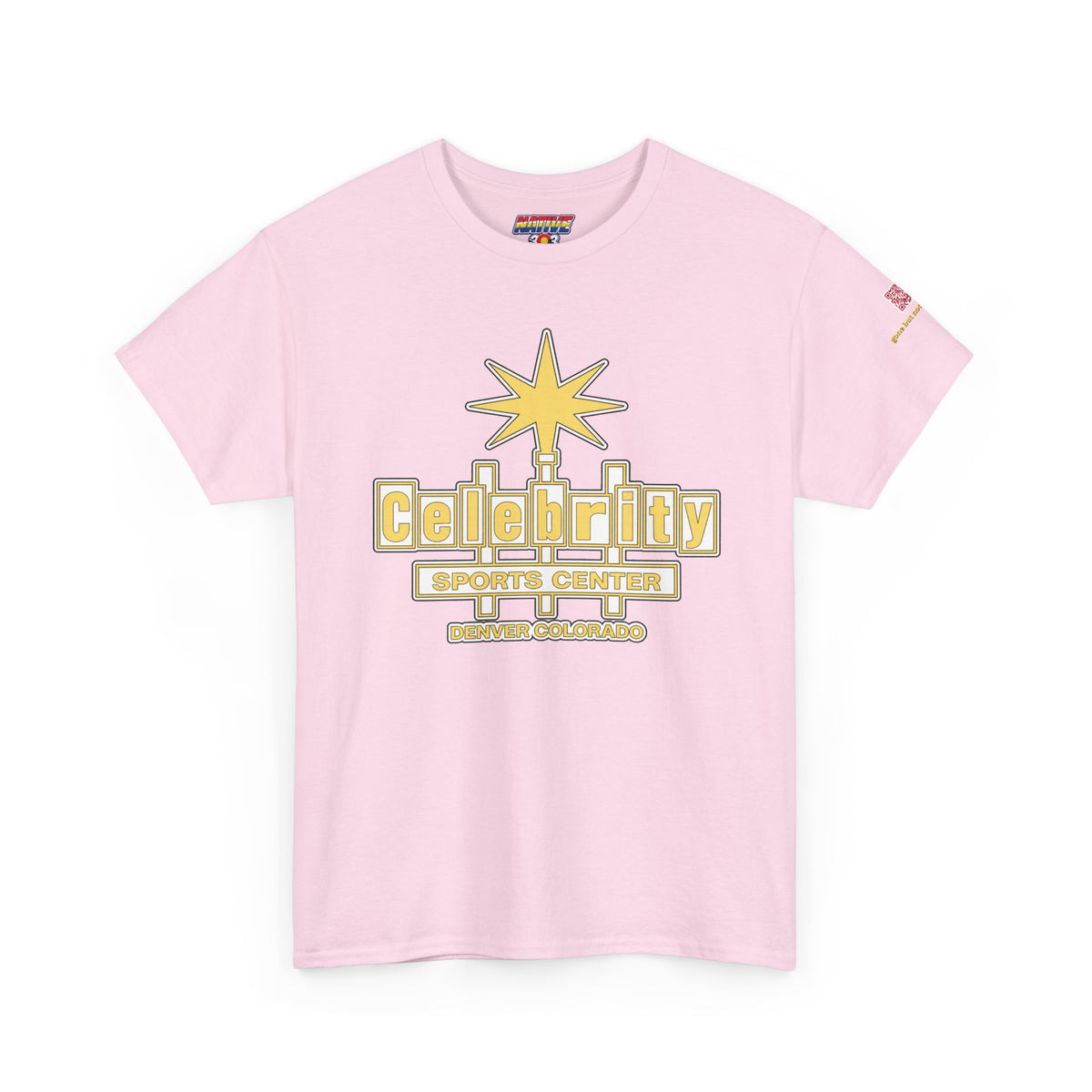 Celebrity Sports Center YELLOW - vintage Denver gear