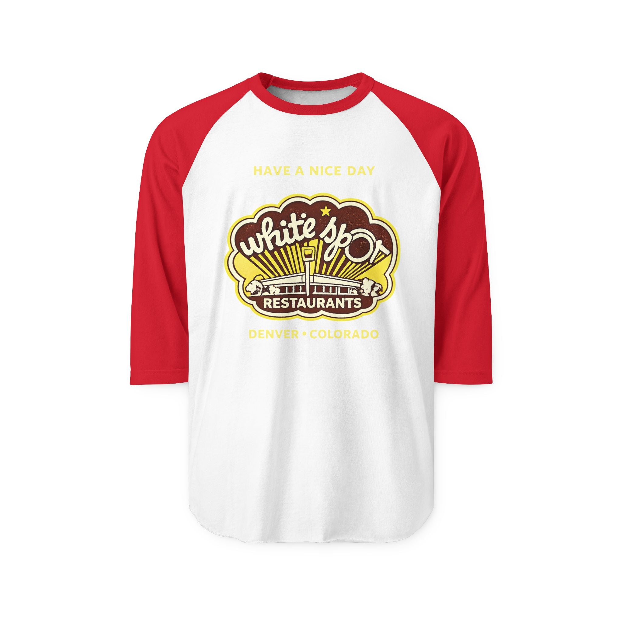 WHITE SPOT | Retro Baseball Tee