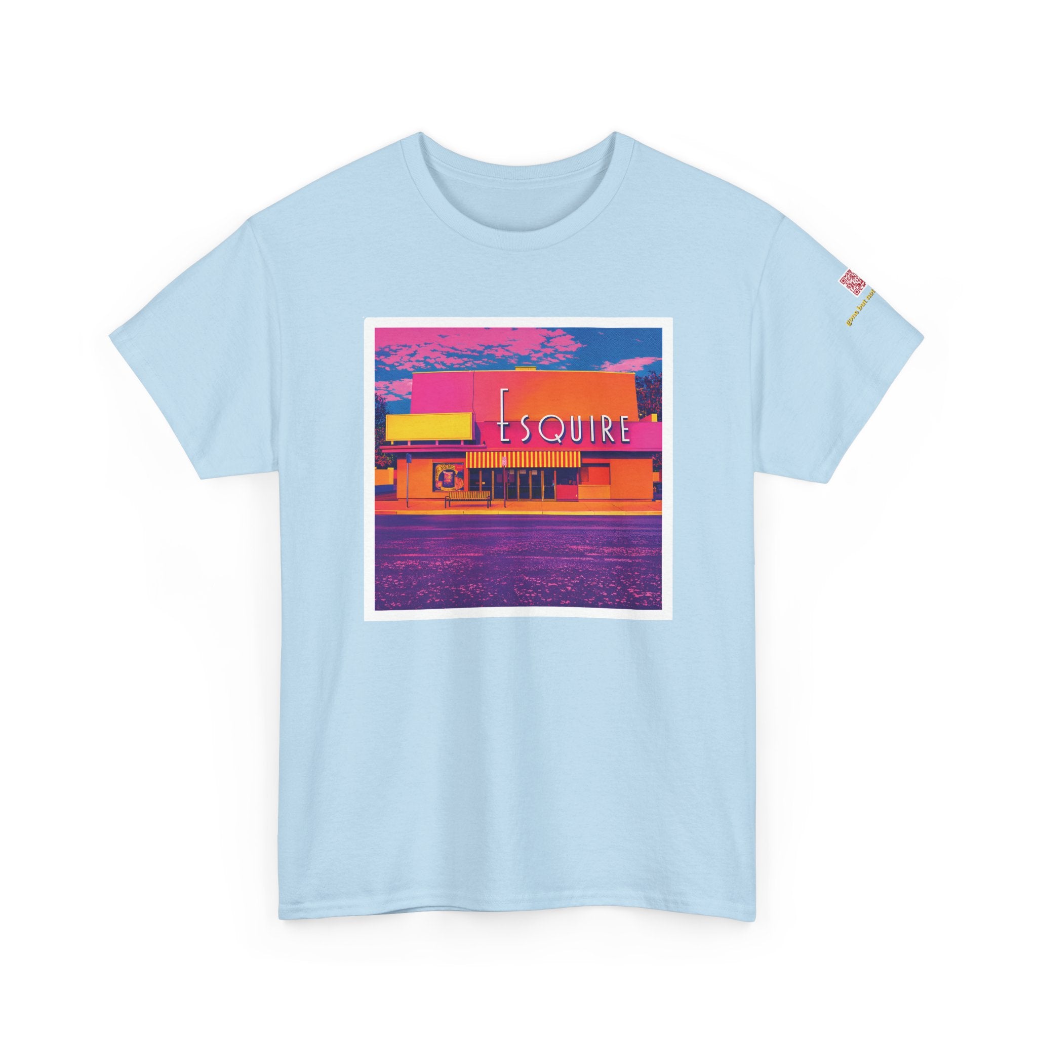 Esquire Theater neon pop art - vintage Denver gear