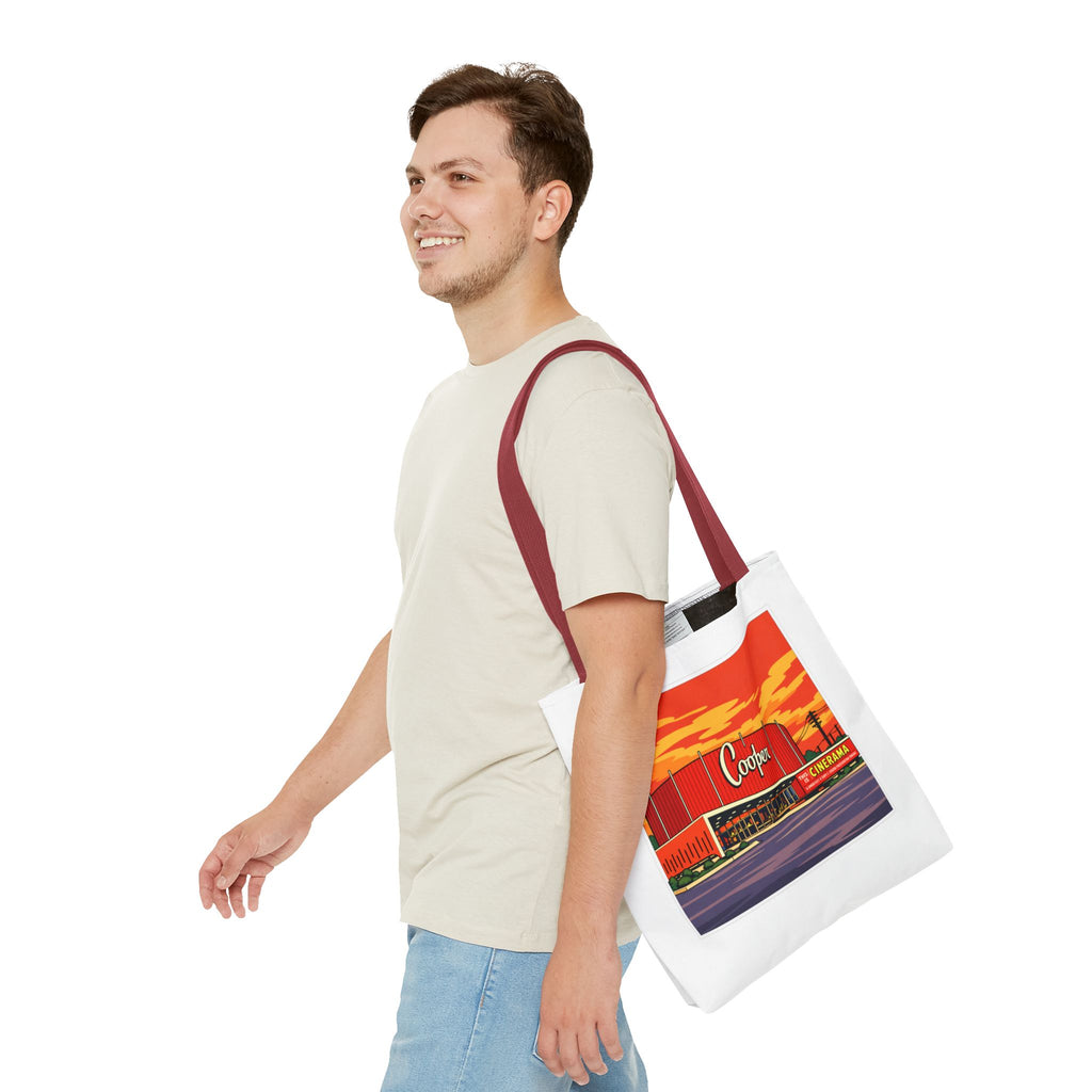 Cooper Theater (comic pop style) Tote
