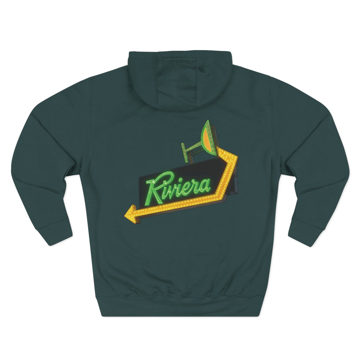 THE RIVIERA logo Hoodie