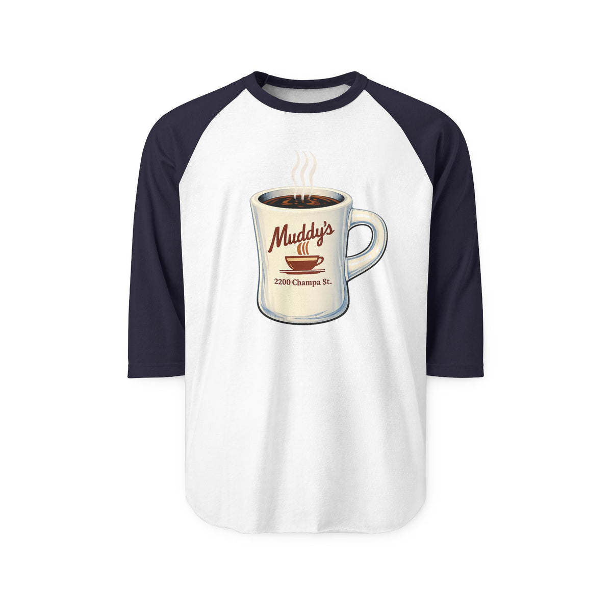 MUDDY'S | Retro Baseball Tee