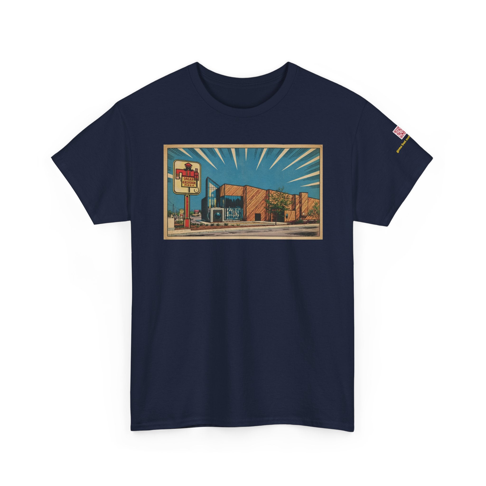 Organ Grinder comic style - vintage Denver gear