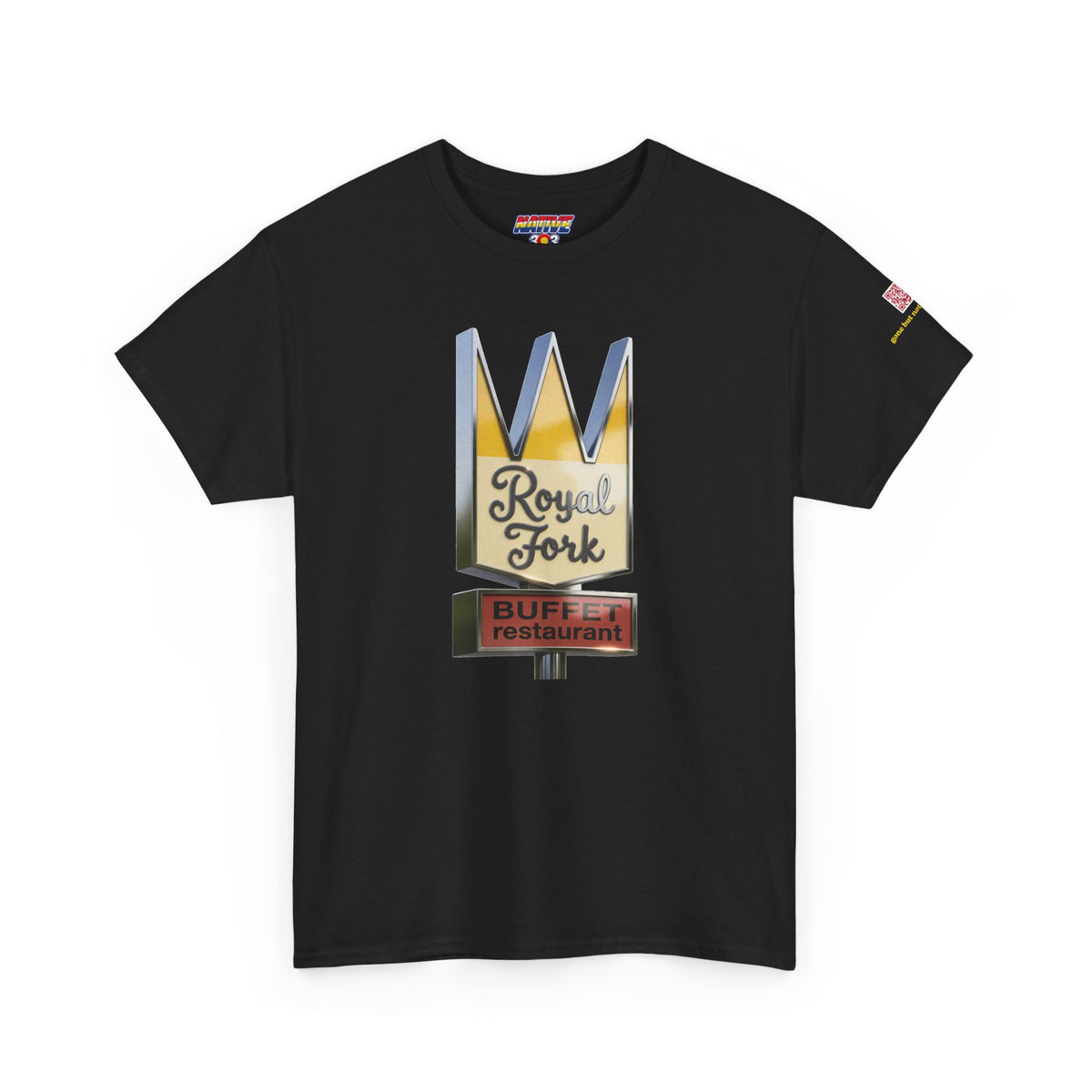 Royal Fork restaurant pop-art design - vintage Denver gear