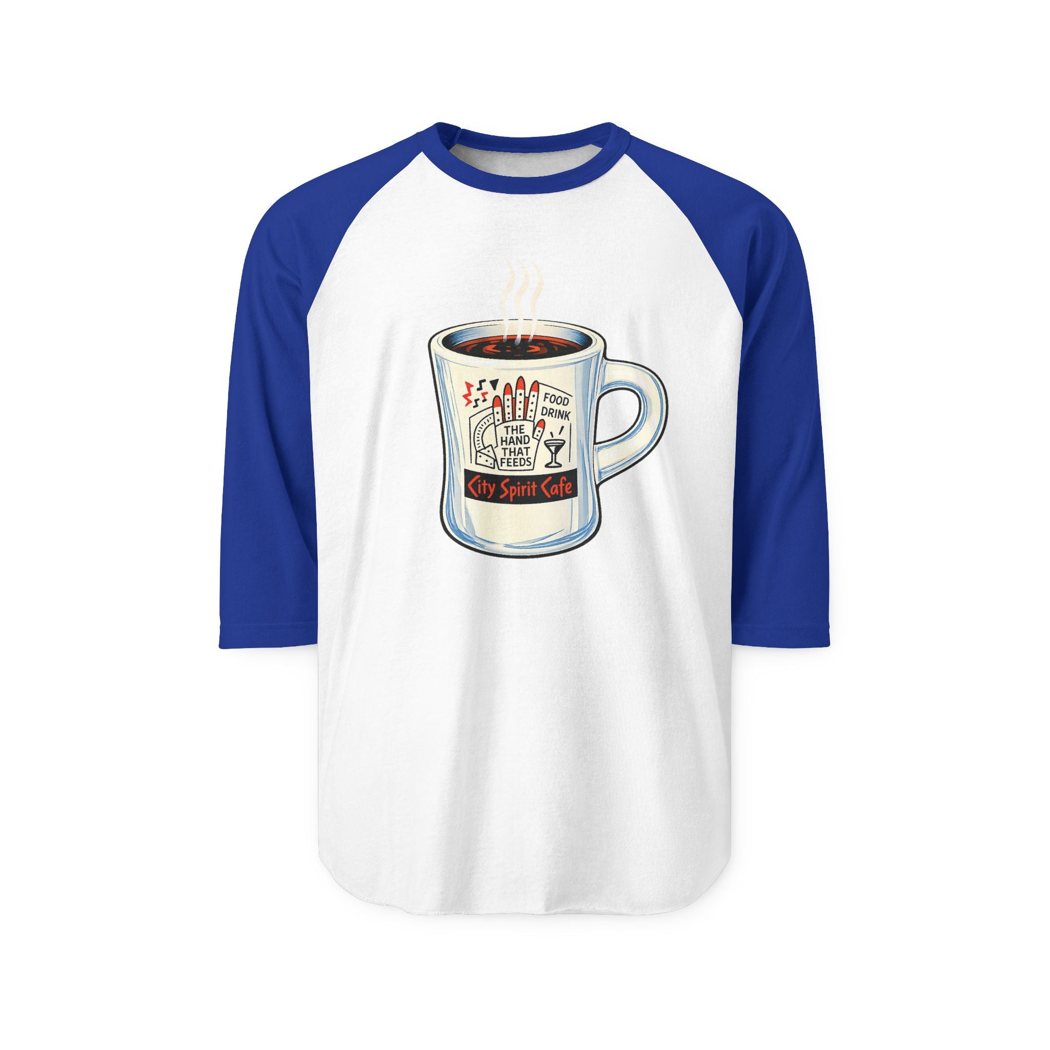 CITY SPIRIT CAFE | Retro Baseball Tee