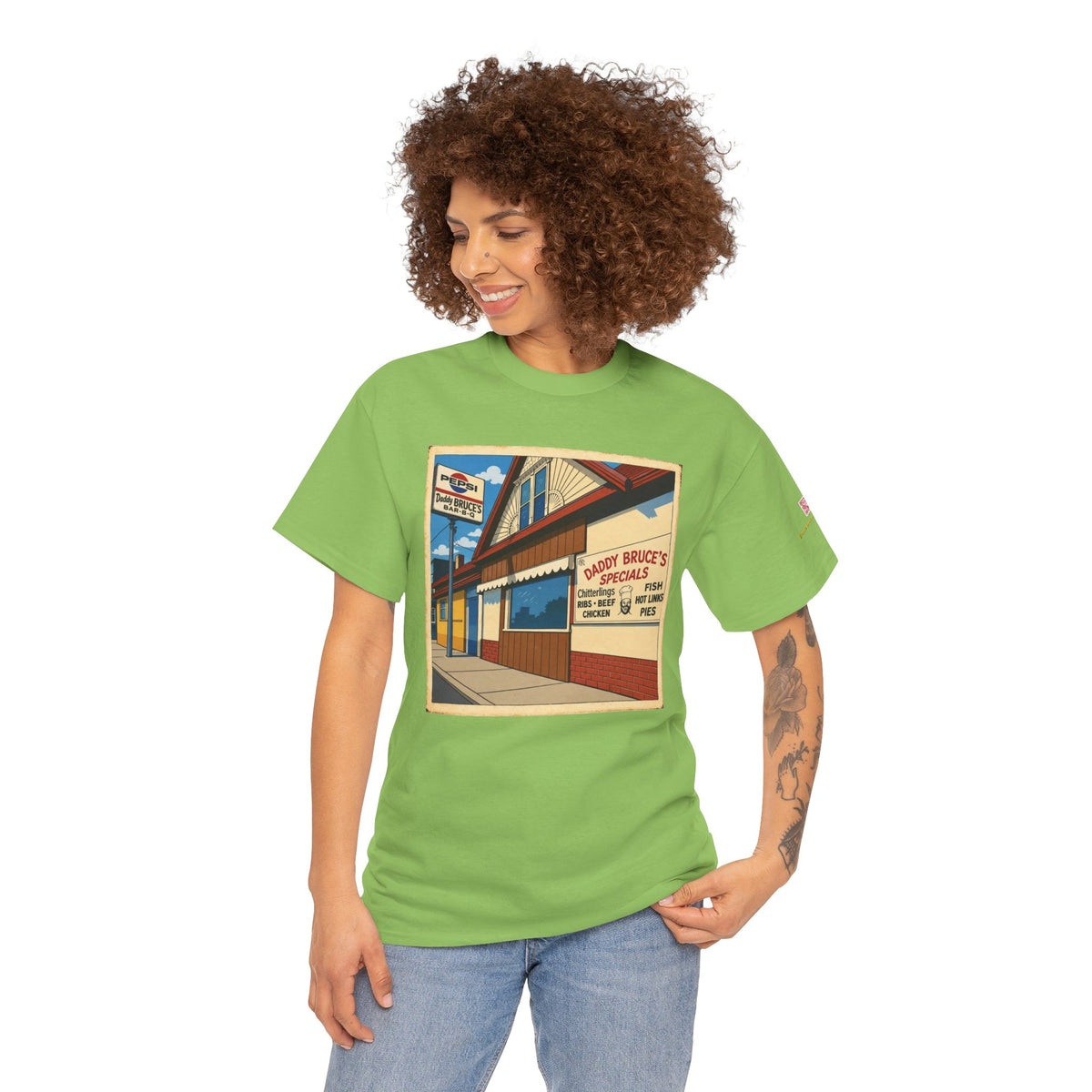 Daddy Bruce's BBQ - vintage Metro Denver gear