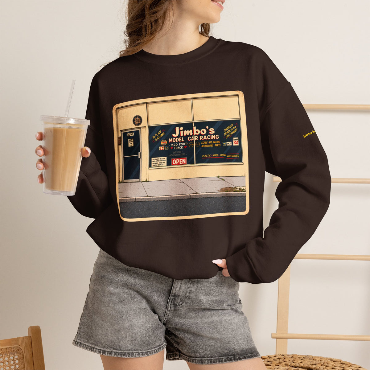 Jimbo’s Slot Car racing | Native303 Sweatshirt