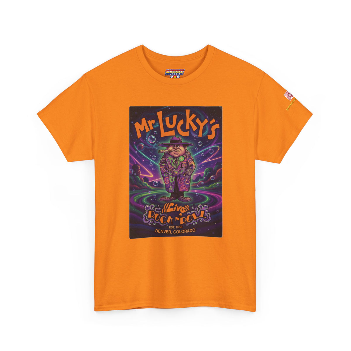 Mr Luckys black light acid trip - vintage Metro Denver gear