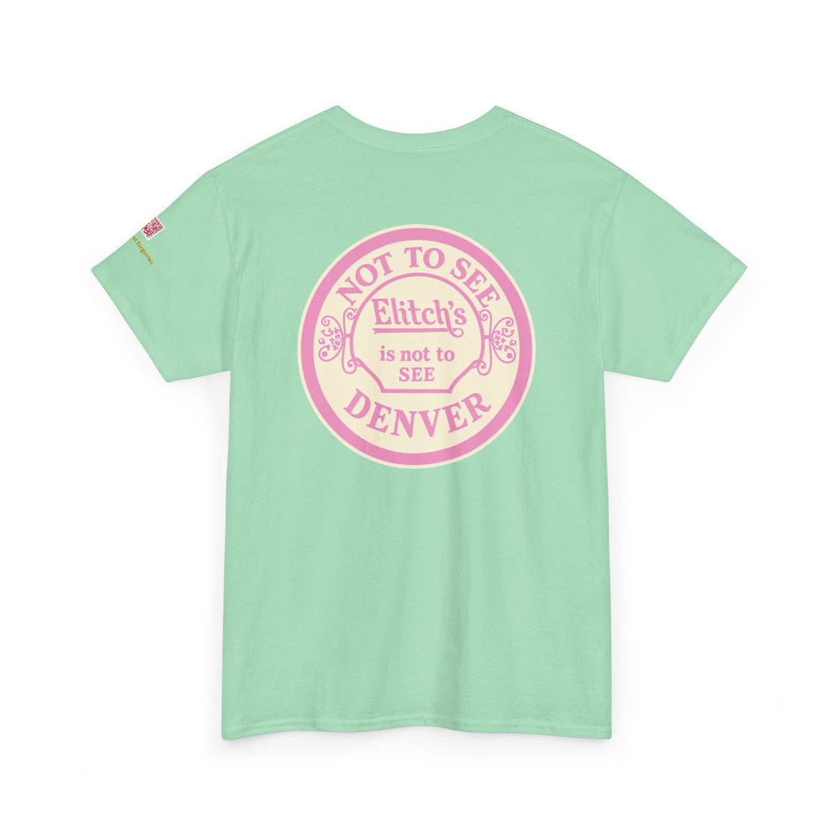 ELITCH GARDENS PINK - vintage Colorado gear