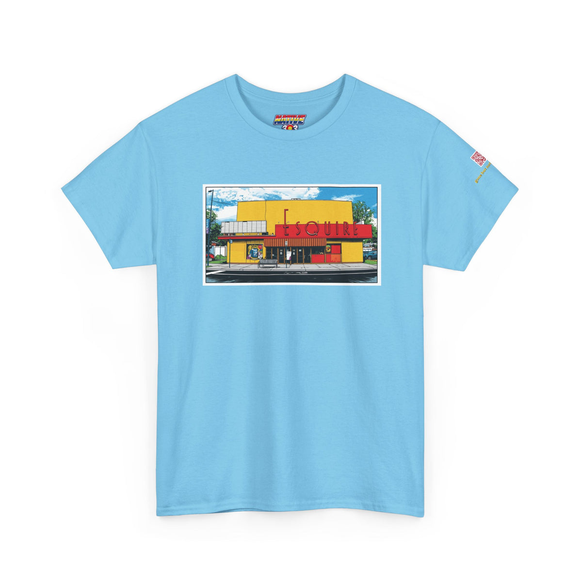 Esquire Theater pop art - vintage Denver gear