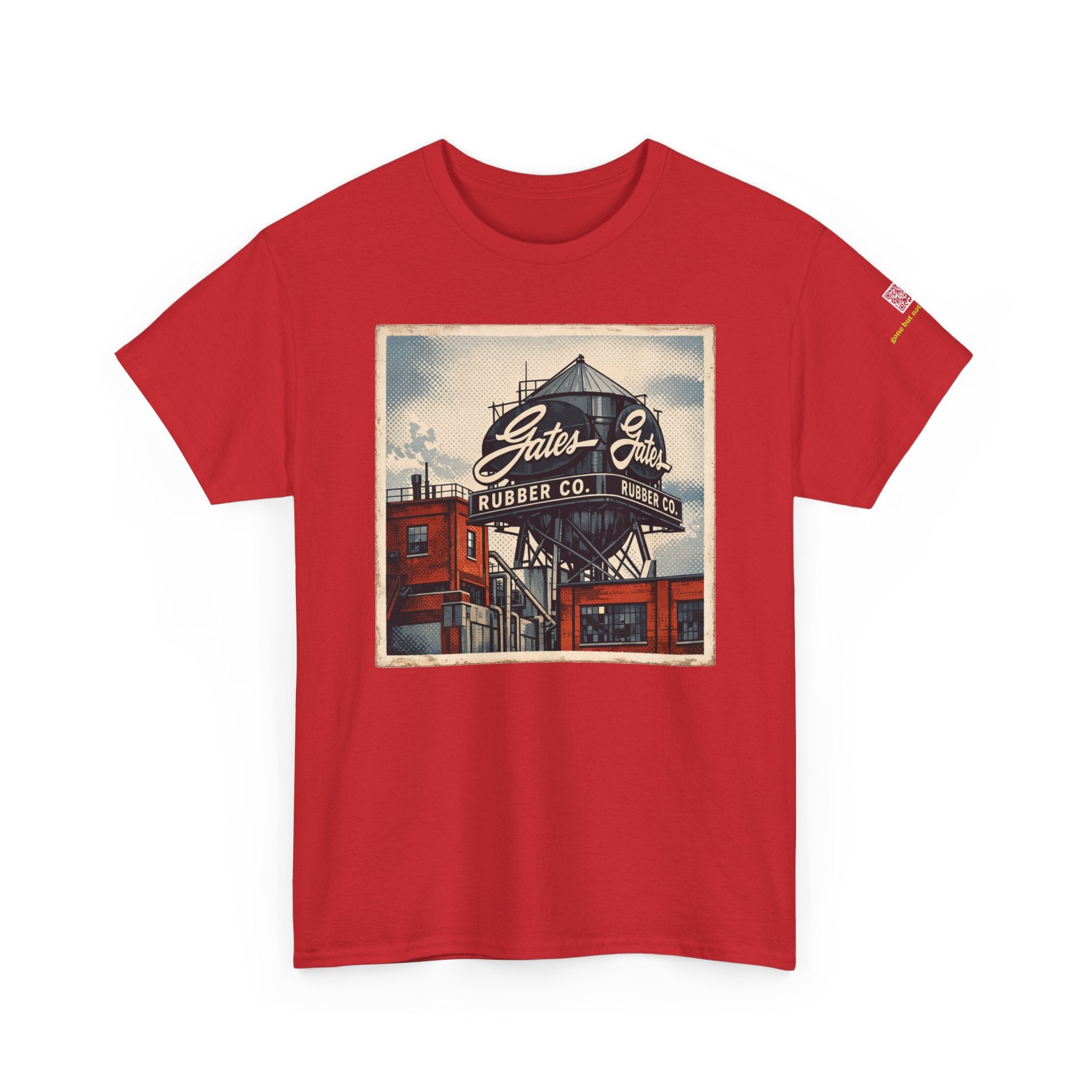 Gates Rubber Company water tower - vintage Denver gear