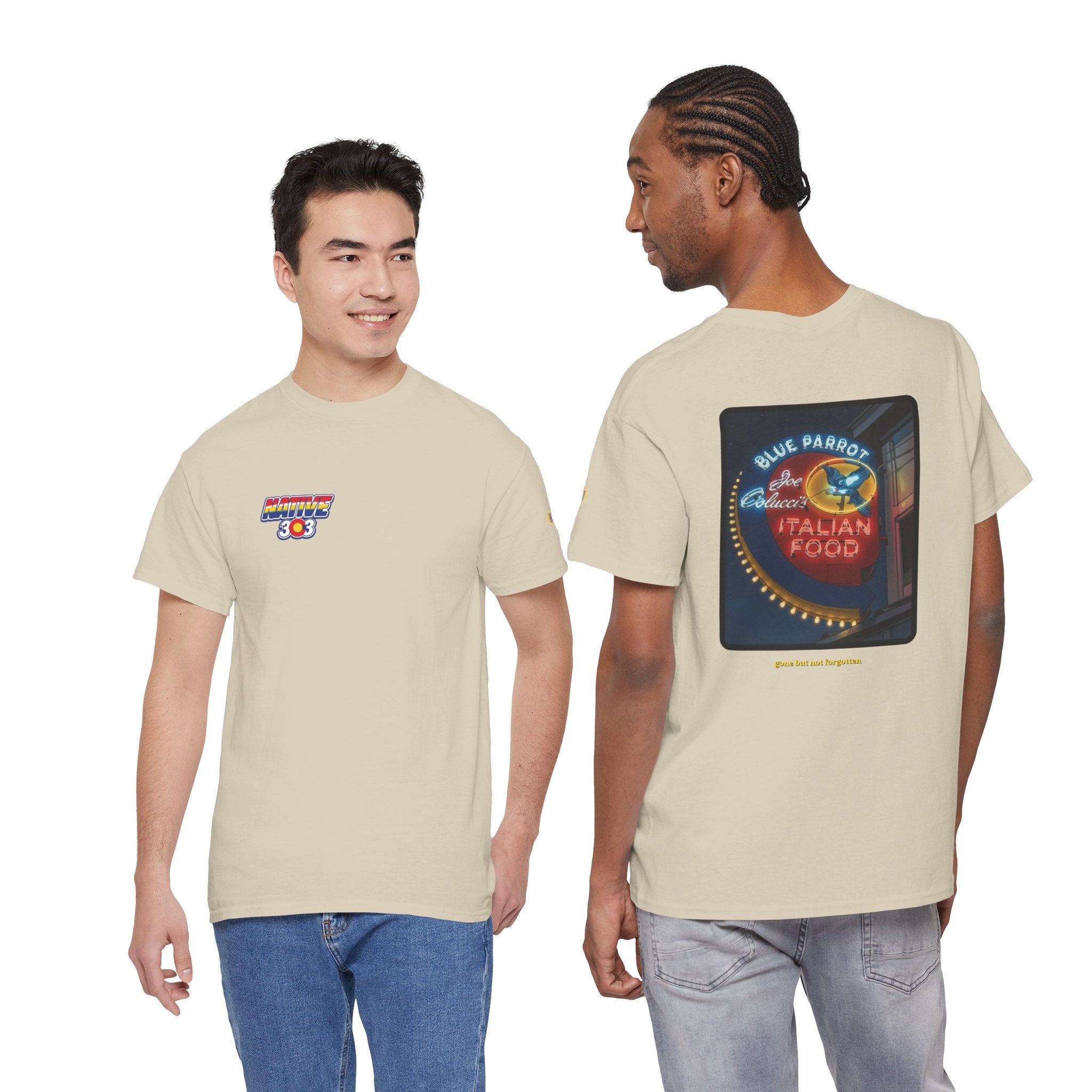 BLUE PARROT - vintage Denver gear