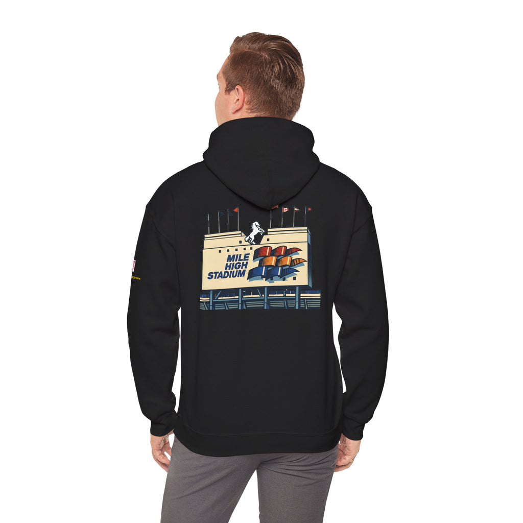 MILE HIGH STADIUM | Unisex Heavy Blend™ Hooded Sweatshirt
