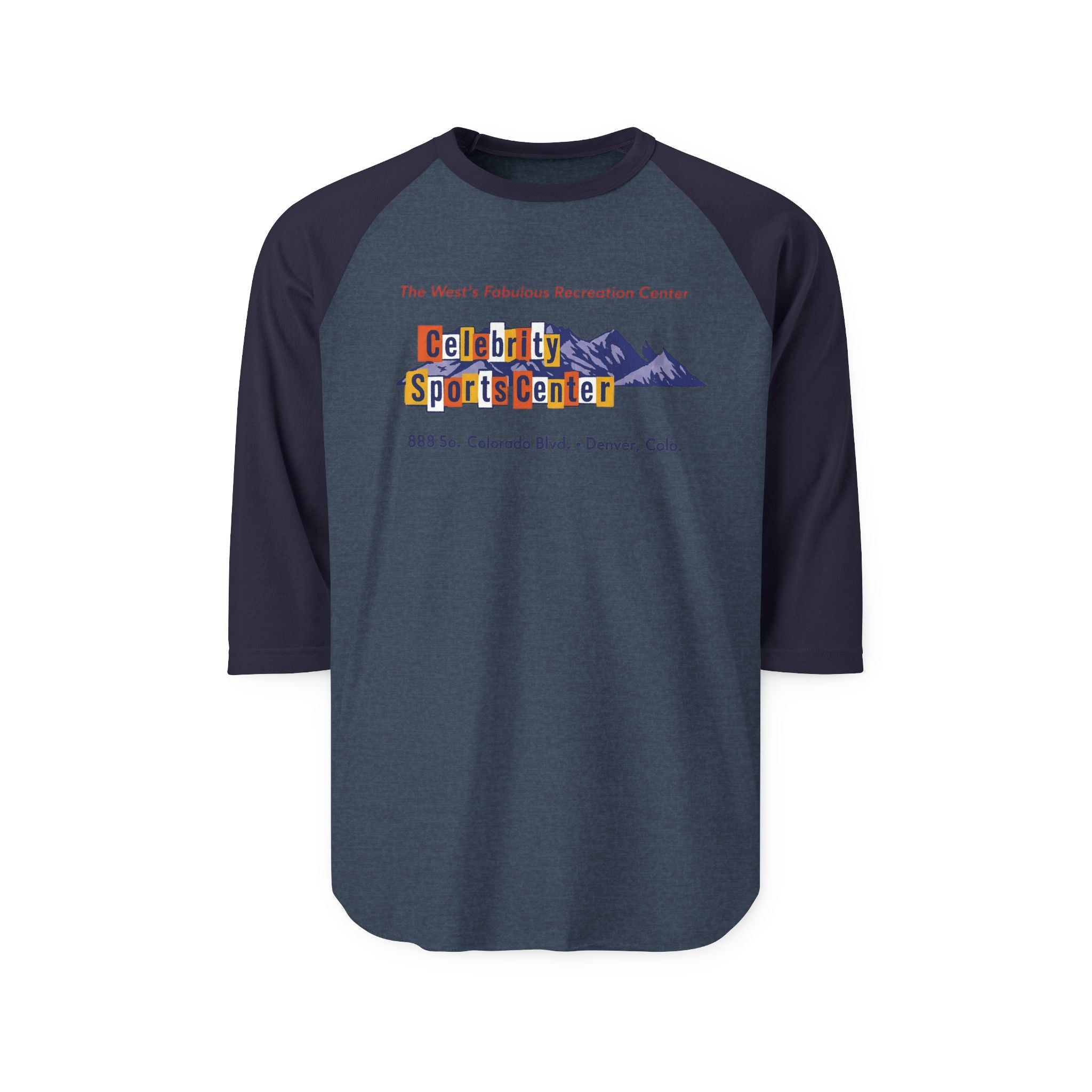 CELEBRITY SPORTS CENTER | Retro Baseball Tee