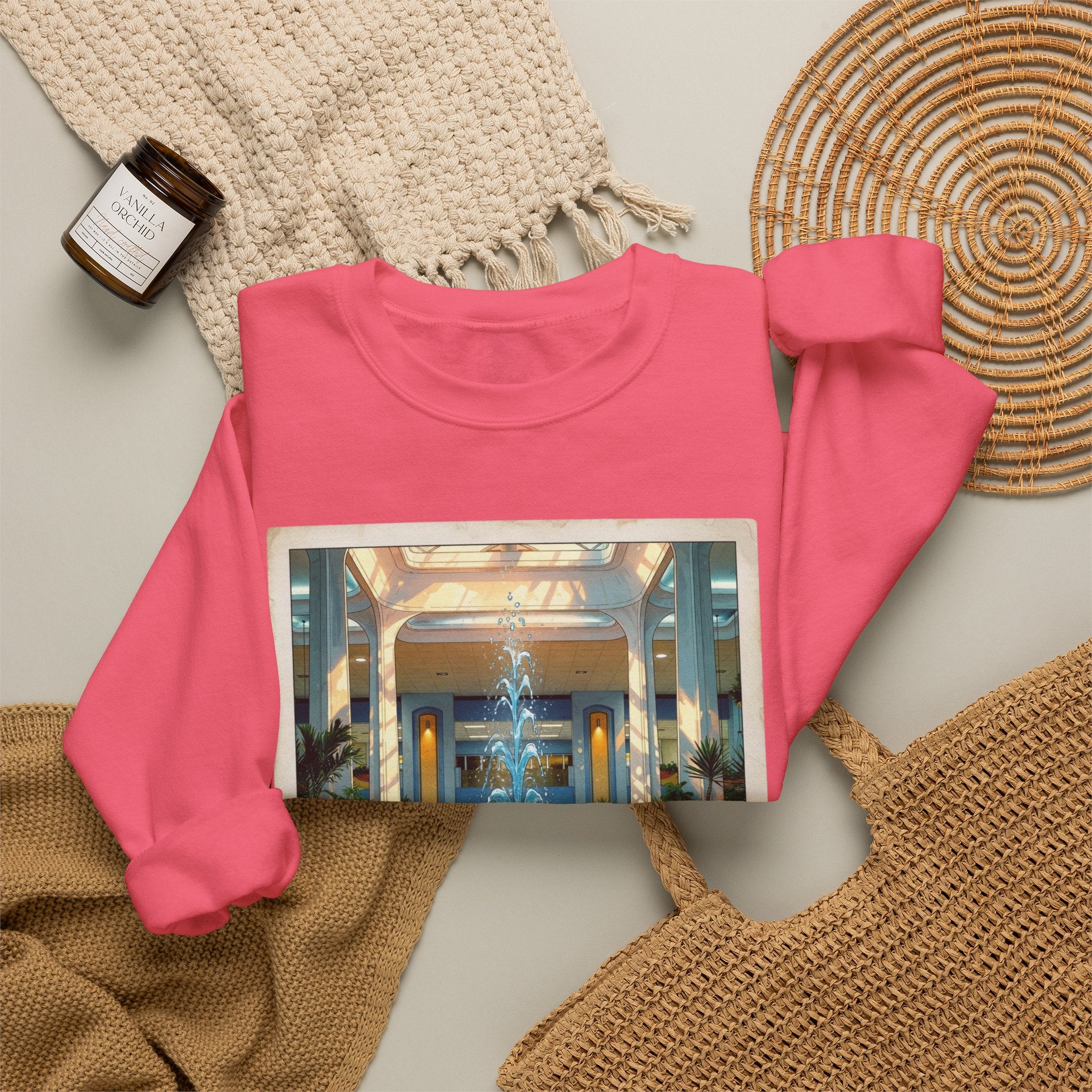 Cinderella City Mall Fountain | Native303 Sweatshirt