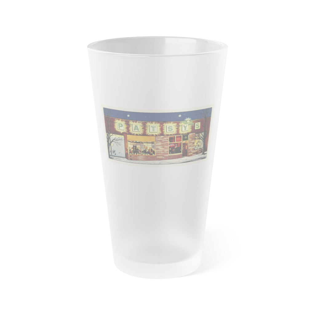 PATSY'S | Frosted Pint Glass 16oz