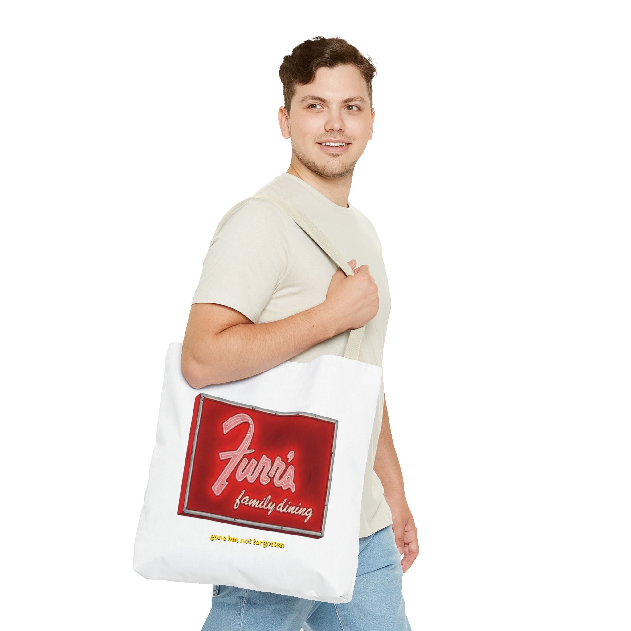 Furr's Cafeterias sign Tote