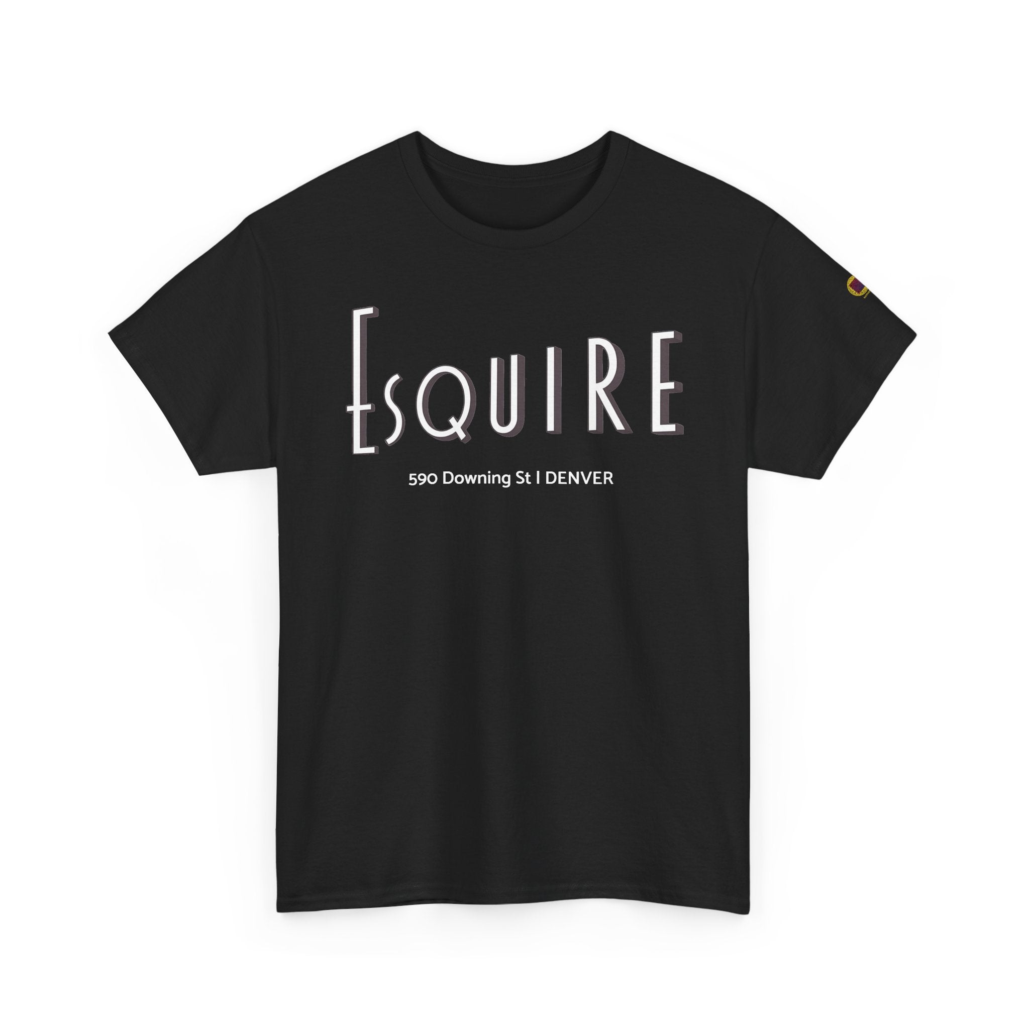 Esquire Theater logo - vintage Denver gear