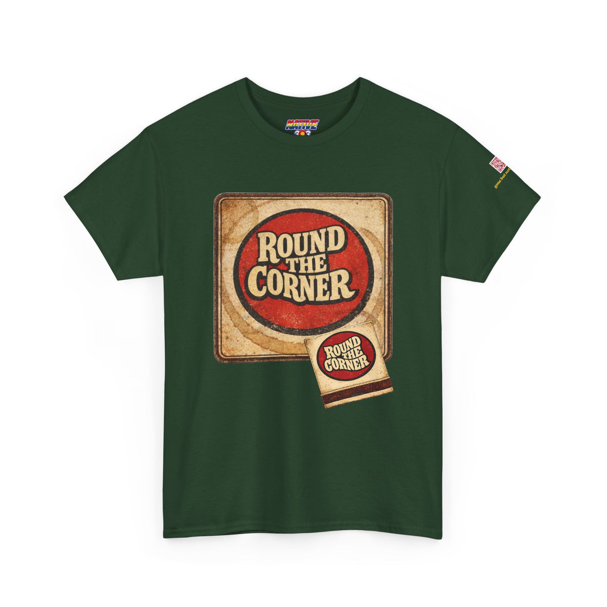 Round the Corner matchbook - vintage Denver gear