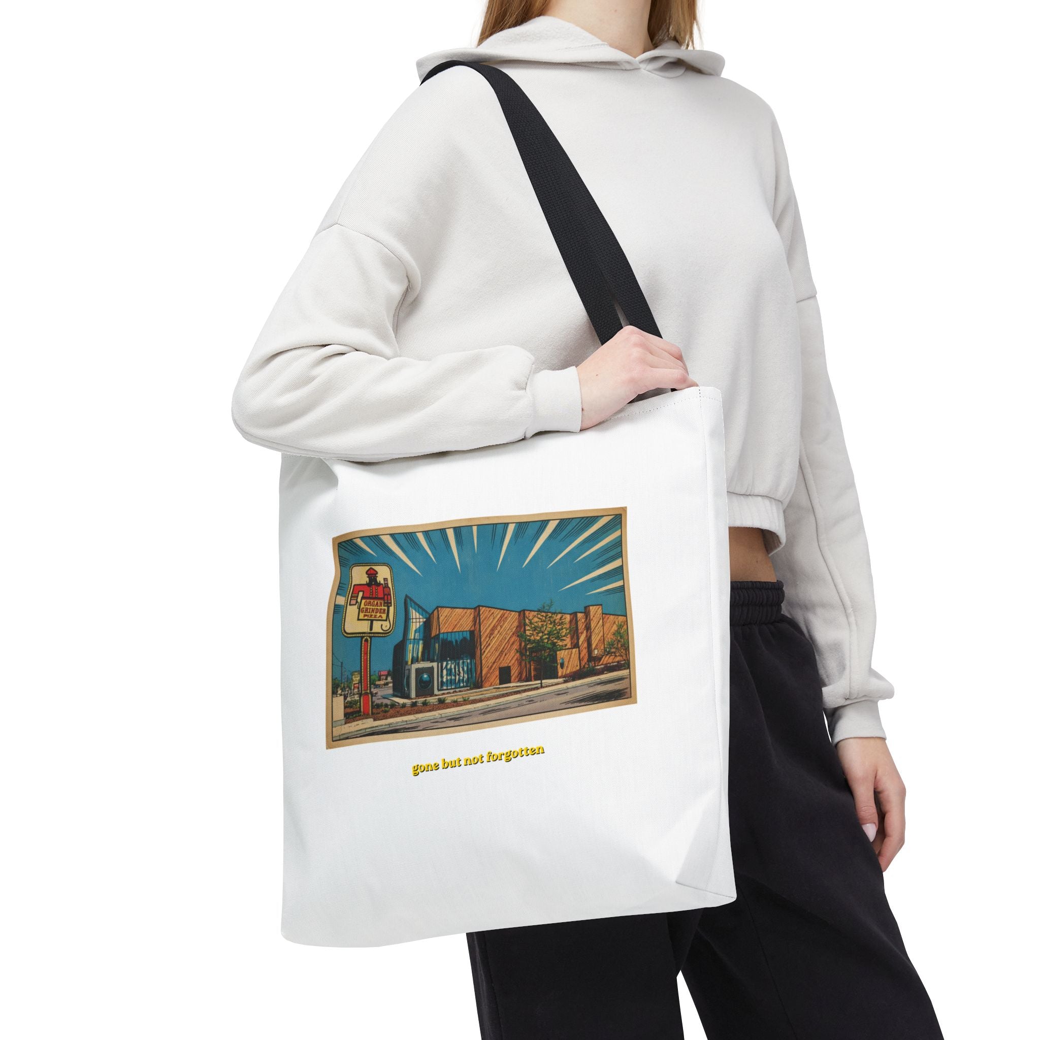 Organ Grinder (comic style) Tote