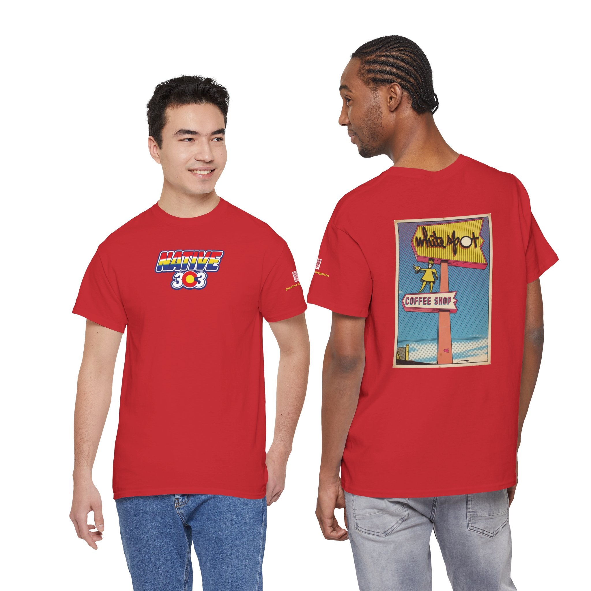 WHITE SPOT sign- Wear Colorado's Greatest Hits