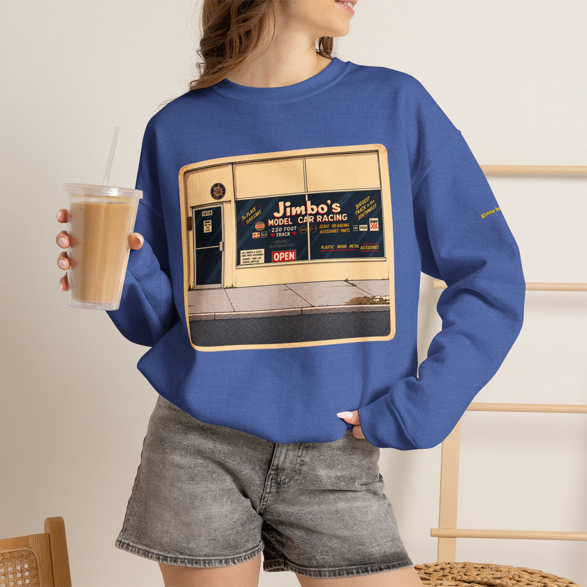 Jimbo’s Slot Car racing | Native303 Sweatshirt